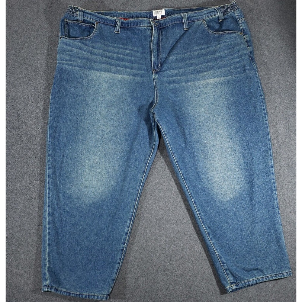 Liberty Blues Flannel Lined Jeans Men's 58x29 Blue Relaxed Fit 100% Cotton Big‎